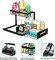 2 Pack Under Sink Organizer and Storage, Pull Out Cabinet Organizer Slide Out Sink Shelf Cabinet Storage
